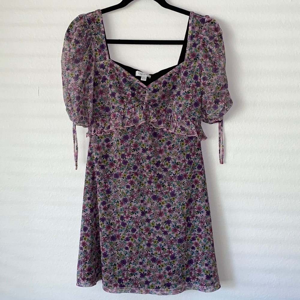Topshop Floral Dress